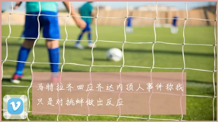 马特拉齐回应齐达内顶人事件称我只是对挑衅做出反应